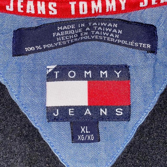 Tommy Hilfiger Fleece Pullover Jacket Sweatshirt - Picture 4 of 4